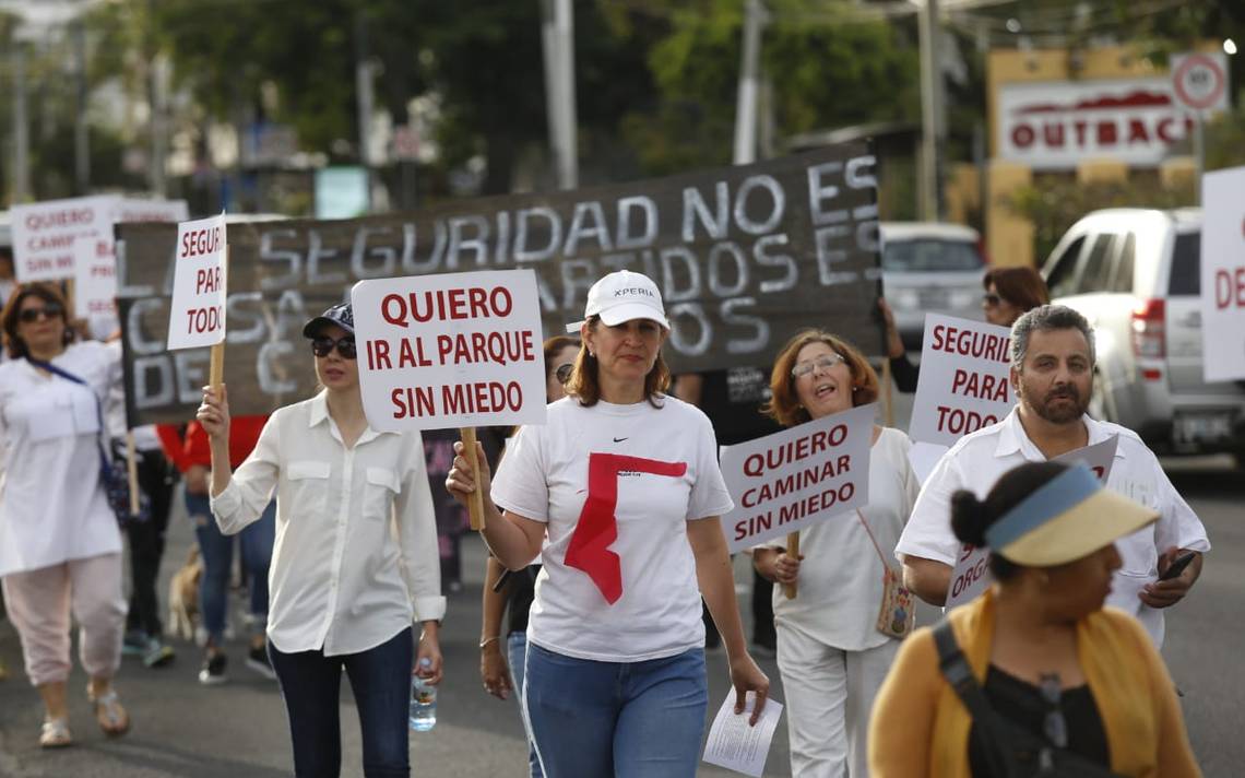 Ciudadanos marchan contra la inseguridad en Guadalajara El Occidental